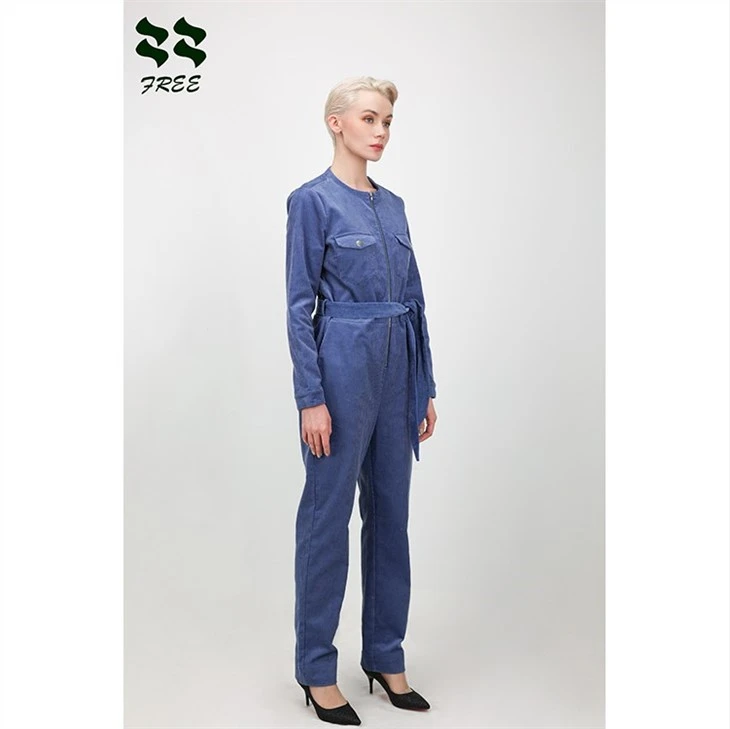 jumpsuit with zip at front
