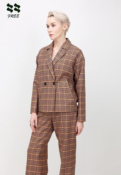 Women's Ginghem Short Jacket Factory